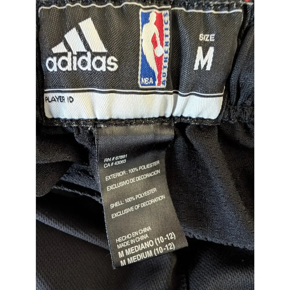 Adidas Boys Bottoms, Y2K NBA Portland Trail Blazers Basketball Shorts, M (10/12)
